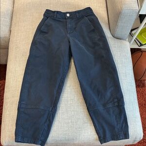 EVERLANE UTILITY BARREL PANT- navy